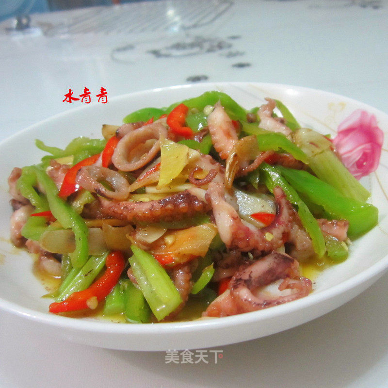 青椒八角鱼