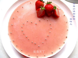 草莓小清新慕斯蛋糕