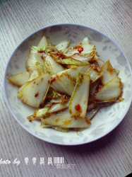 鱼香白菜——懒人快手菜