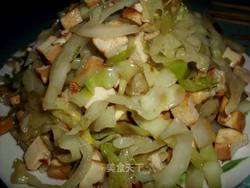香干炒包菜