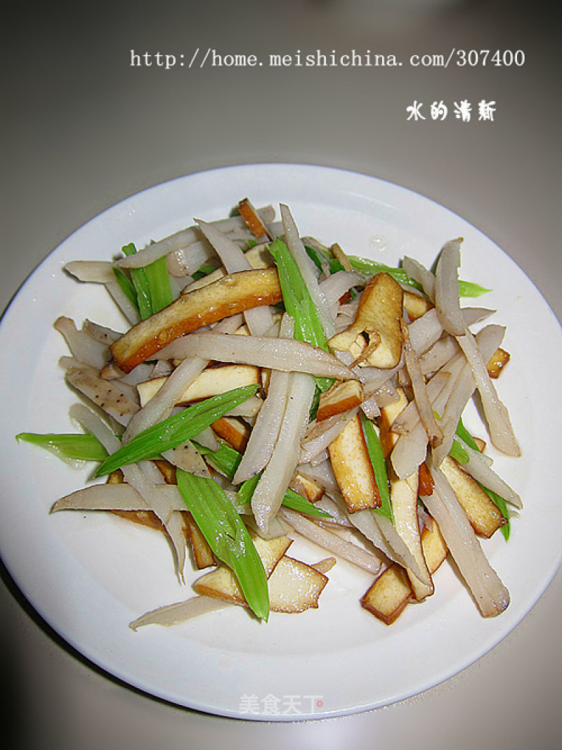 【冬季养生】健脾，降血脂—素炒三丝