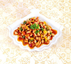 【宫保鸡丁】---最喜欢吃的一道川菜附红枣米饭做法