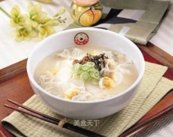 正宗韩国饺子汤的做法