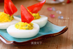【鸡蛋沙拉船】：让孩子爱上吃饭