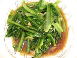 清新小菜---蚝油蒜蓉莜麦菜