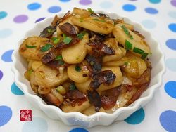 蚝油腊味炒年糕 我♥年糕5