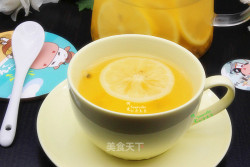 柠檬百香果花茶