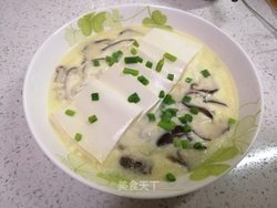 豆腐香菇蒸蛋