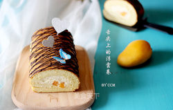 #第四届烘焙大赛暨是爱吃节#舌尖上的芒果浮云卷