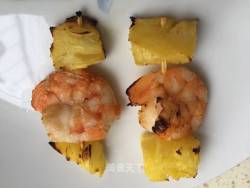 菠萝虾串
