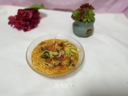 时蔬方便面