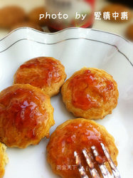 草莓松饼