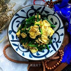 菠菜炒蛋