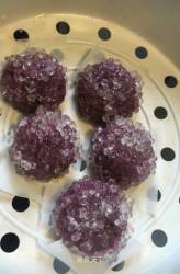 水晶紫薯球