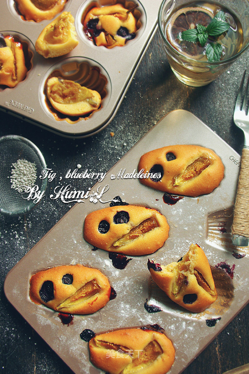 ＃第四届烘焙大赛暨是爱吃节＃无花果蓝莓玛德琳