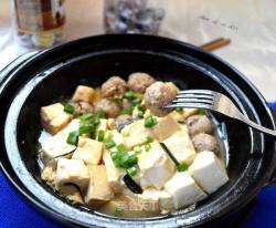 香菇肉丸煮豆腐