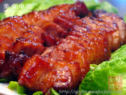 美味的蜜汁叉烧