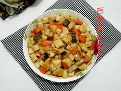 杏鲍菇炒鸡丁