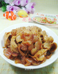牛筋炒面筋
