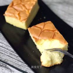 #第四届烘焙大赛暨是爱吃节# 千叶纹黄金蛋糕