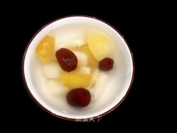 红枣荸荠苹果水