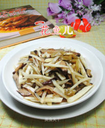香菇榨菜丝炒茭白