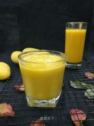 雪梨芒果汁