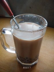 红豆奶茶