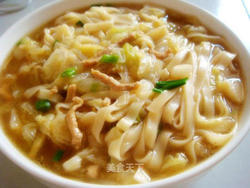家常肉丝面