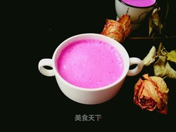 火龙果酸奶奶昔