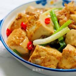 鱼头焖豆腐