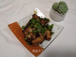 青椒煸炒草鱼