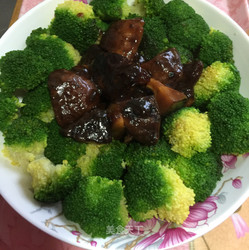 蚝油香菇西兰花