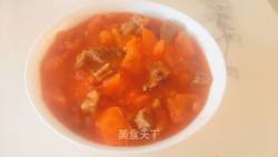 牛腩柿子汤