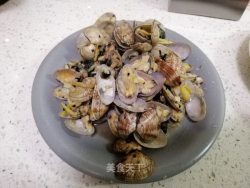 紫苏豉蒜炒蚬