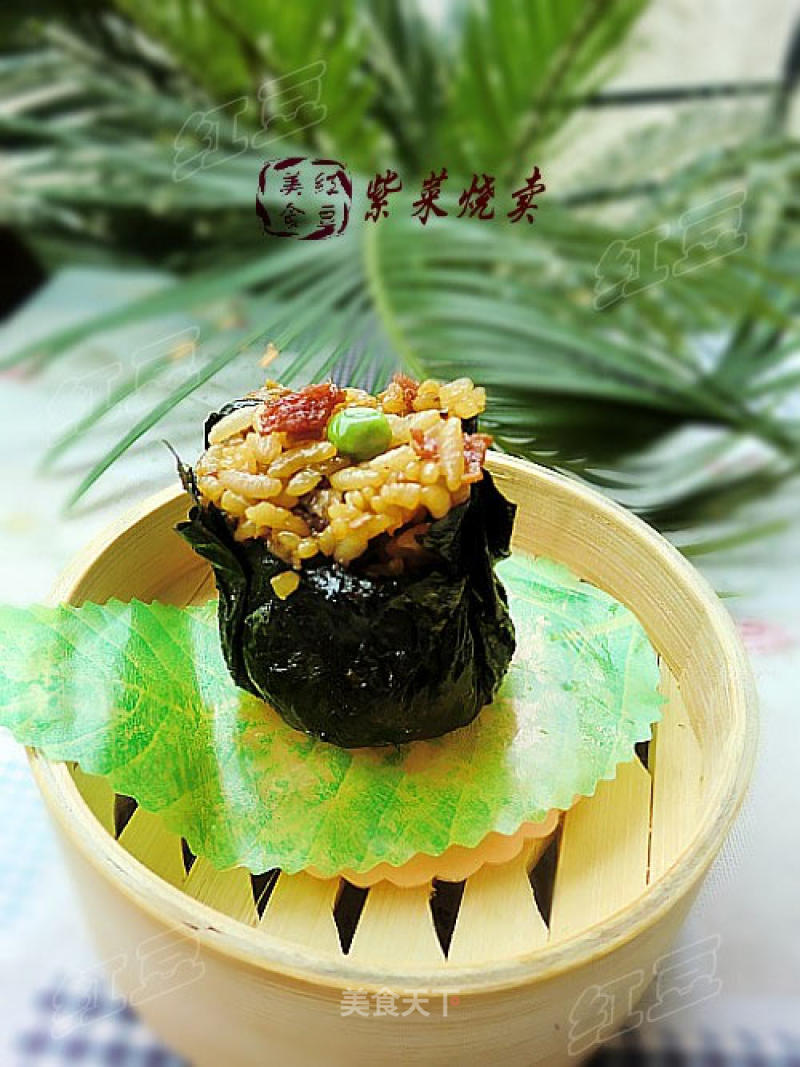 馋嘴小吃---紫菜烧卖