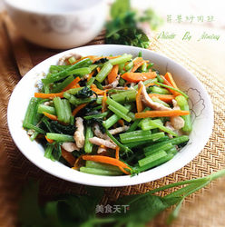 芹菜炒肉丝