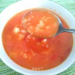西红柿疙瘩汤又名珍珠汤（懒人少油版）