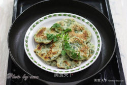 芝麻香菜煎饼