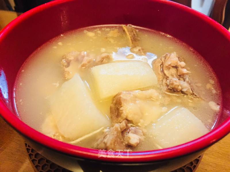 排骨炖白萝卜