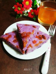 紫薯米发糕