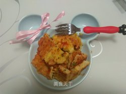 米饭蛋饼