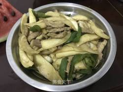 茭白瘦肉丝
