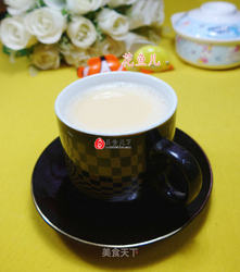 金桔豆浆