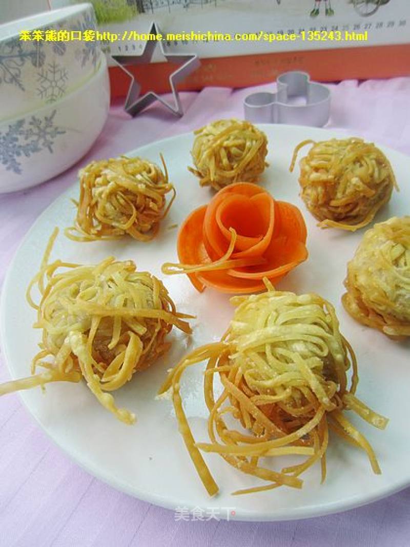 金丝小肉丸