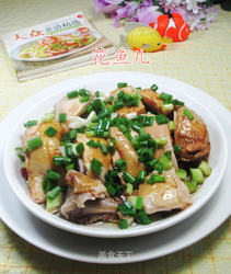 葱油鸡腿