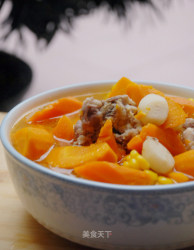 【粤菜】胡萝卜玉米马蹄汤