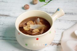 茶树菇栗子猪腱子汤