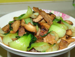 香菇油菜