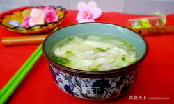 肉片蛋花汤